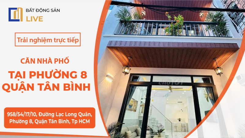 Trải nghiệm Căn nhà phố tại vị trí đắc địa quận Tân Bình, TP Hồ Chí Minh